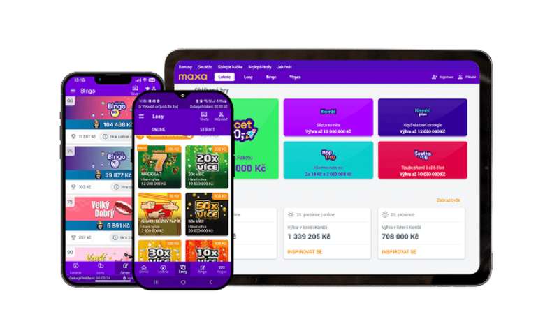 Maxa Casino aplikace